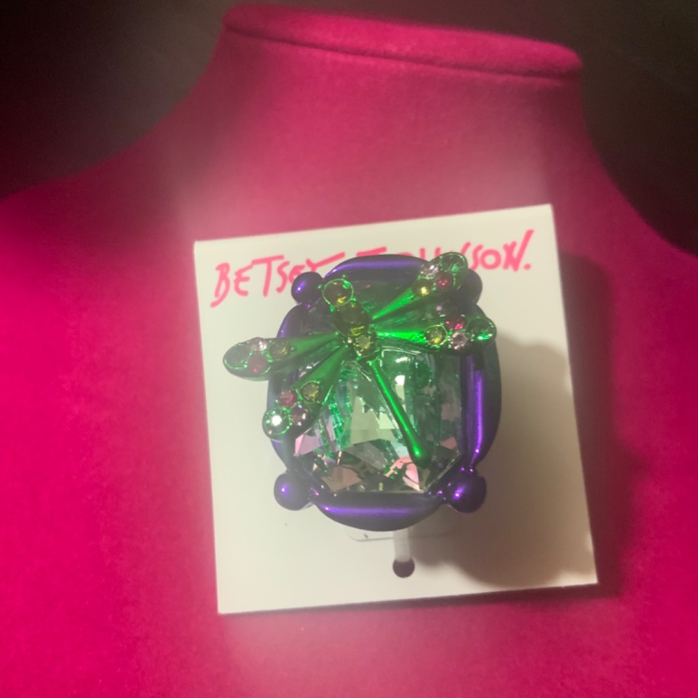 Betsey Johnson Dragonfly Ring - O2 - Picture 3 of 5
